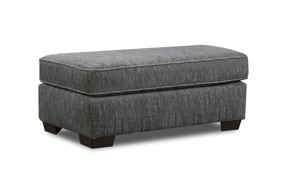 Shuman Charcoal Ottoman
