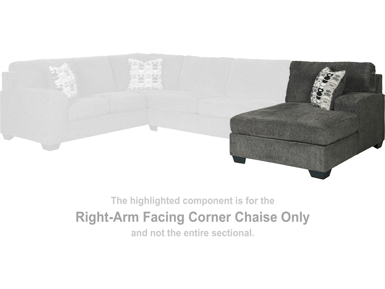Ballinasloe Smoke Sectional Right Hand Facing Corner Chaise
