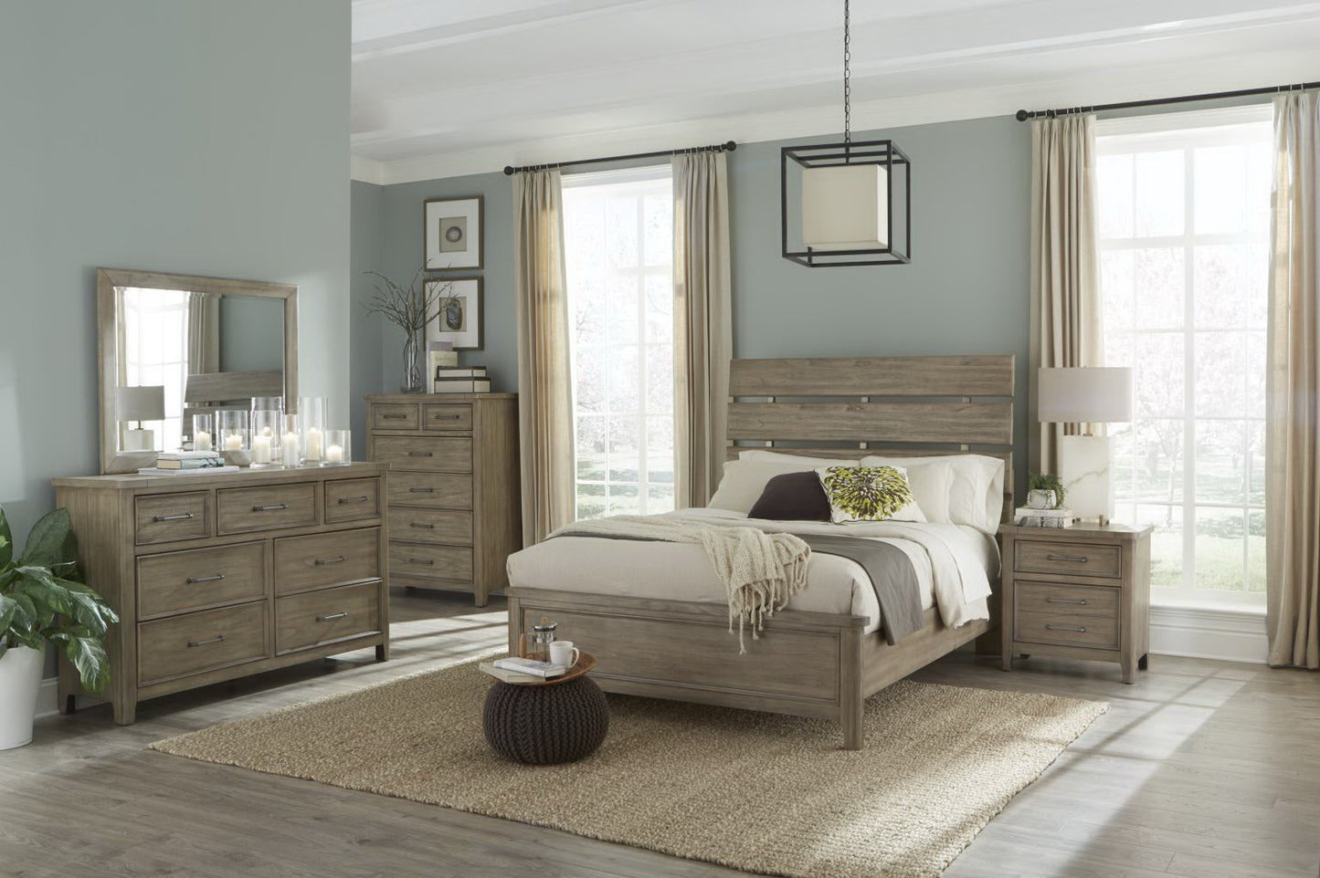 Harper Falls Lodge GrayNightstand