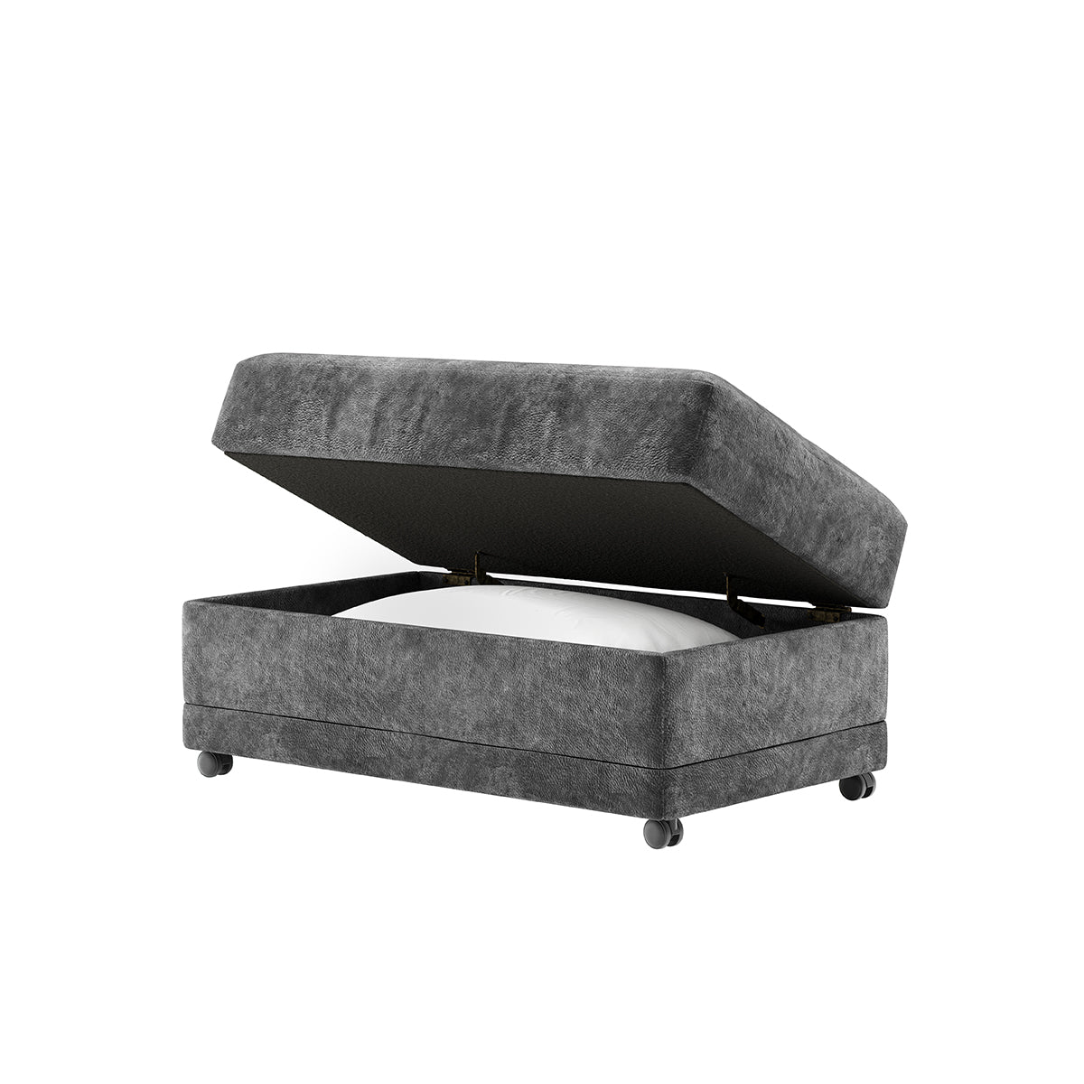 21900 - Wonderland Slate Storage Ottoman