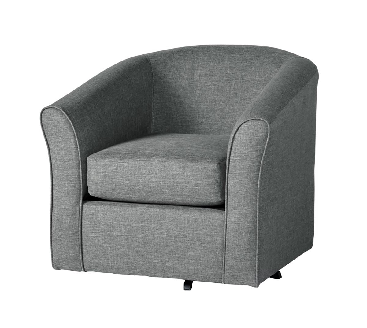 89 - Jitterbug Grey Swivel Chair