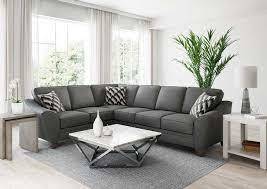 15600 - Cosmic Charcoal (Sectional) Left Facing Sofa