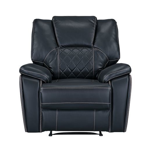 Diamante Power Recliner - Black