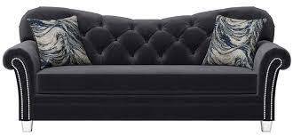 8785 - Bing Black Sofa