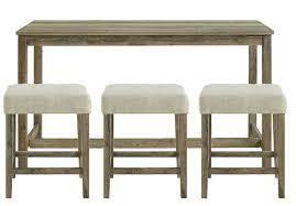 OAK LAWN Bar Set (Table w/3 Stools