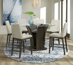 DAPPER Round Dining/Counter Table Top (Glass)