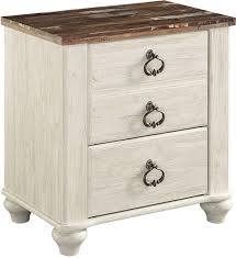 Willowton Two drawer nightstand