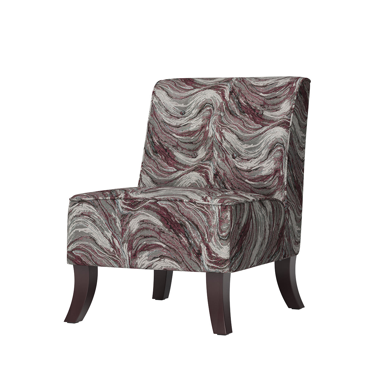 1525 - Alabaster Amethyst (Sectional) Armless CHAIR