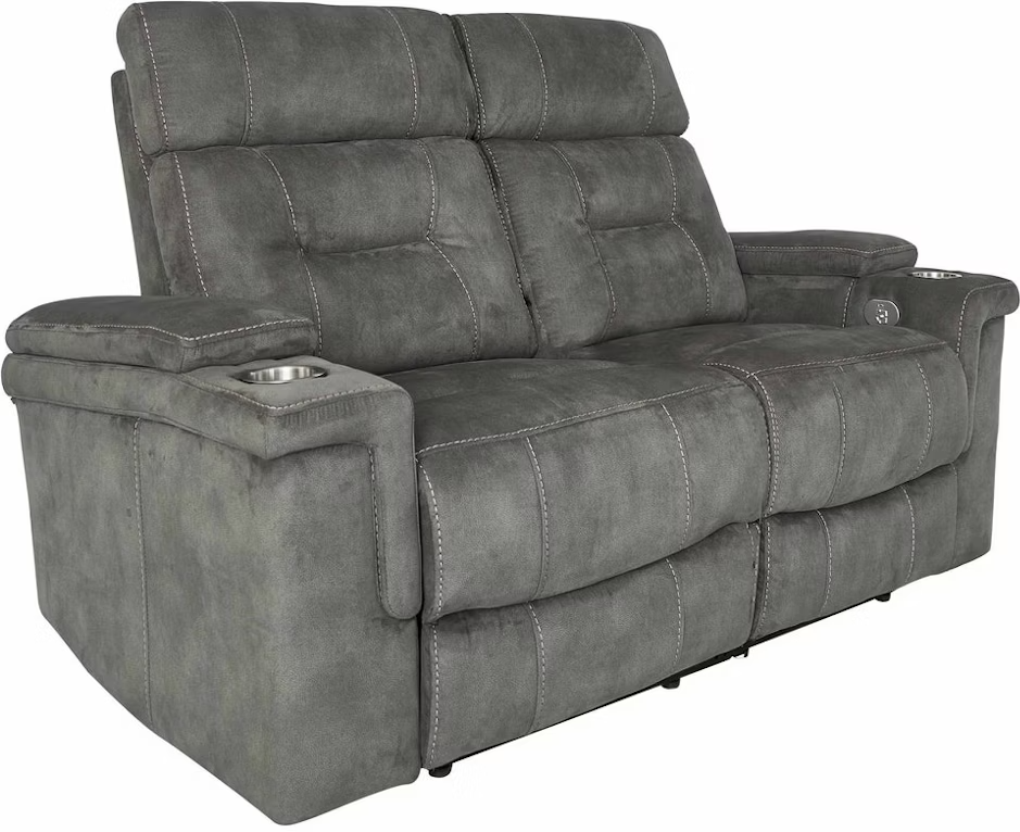 Diesel Grey Power Loveseat