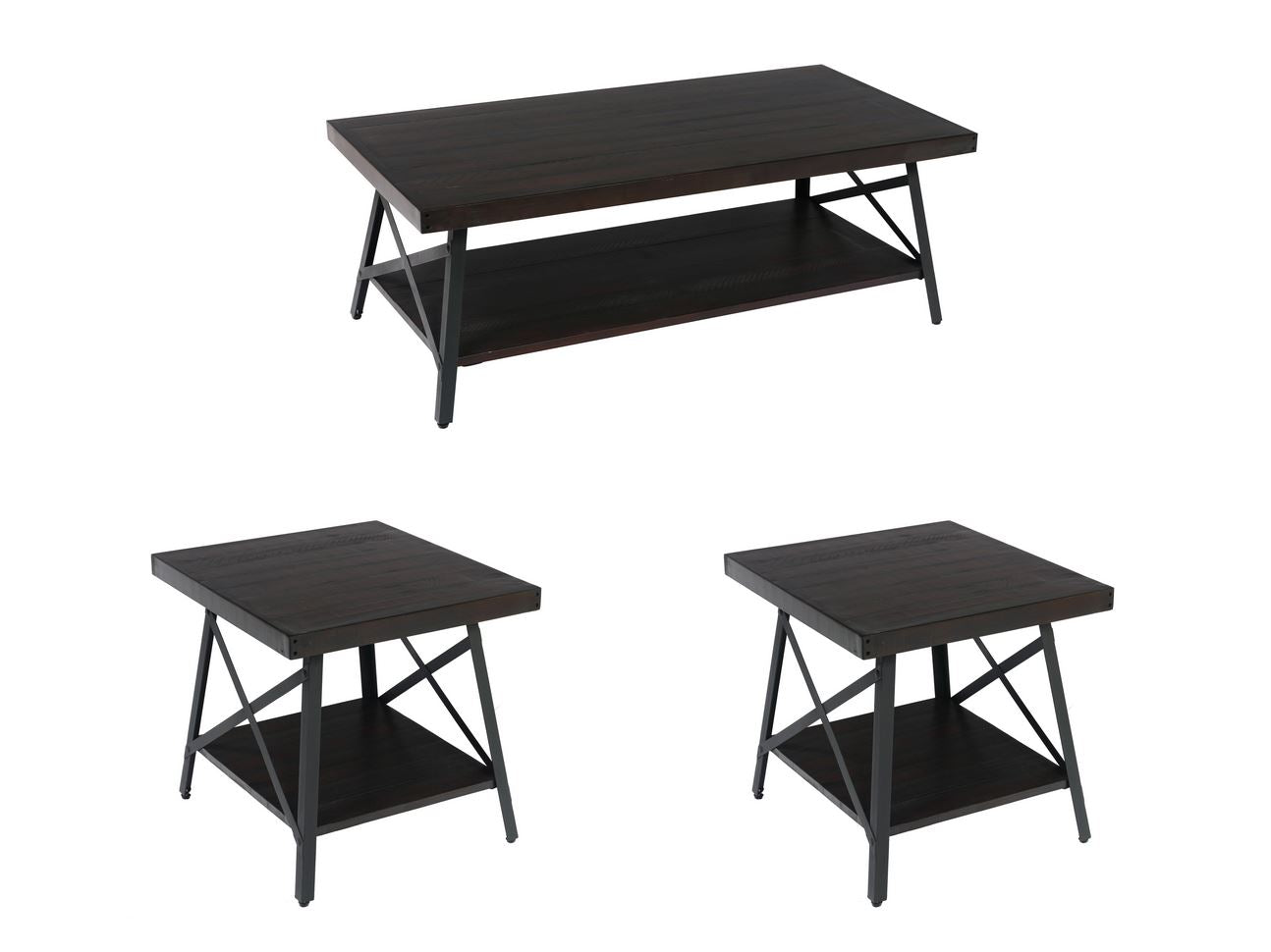 CHANDLER COCKTAIL TABLE-ESPRESSO