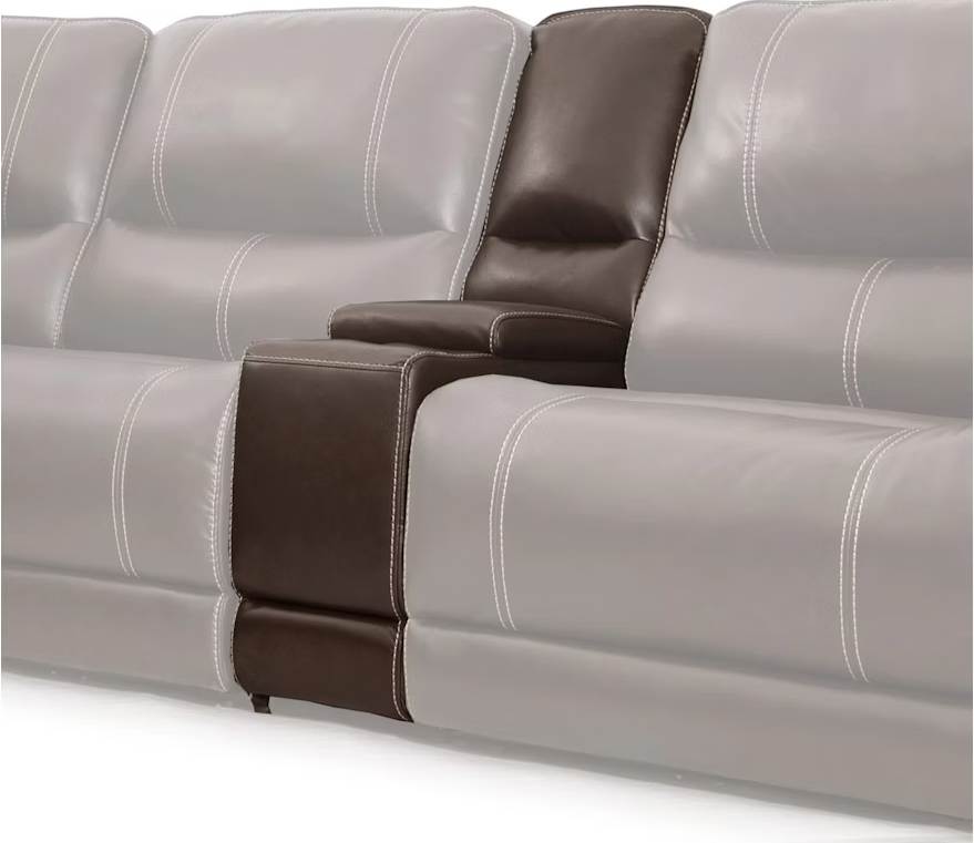 Cabrera Cocoa Sectional Entertainment Console
