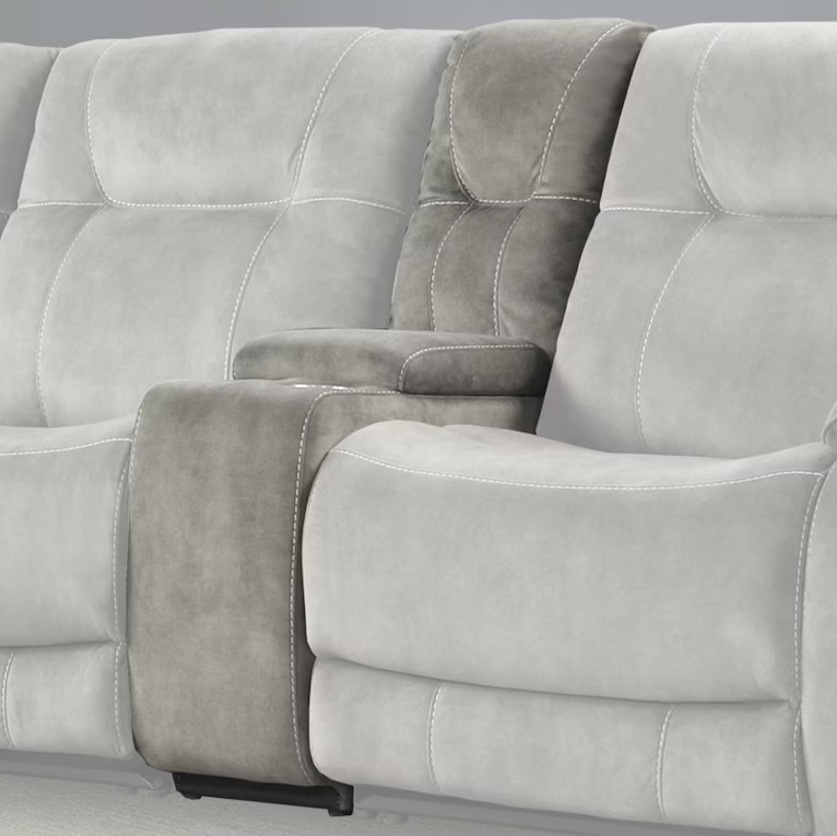 Cooper Shadow Natural Sectional Entertainment Console