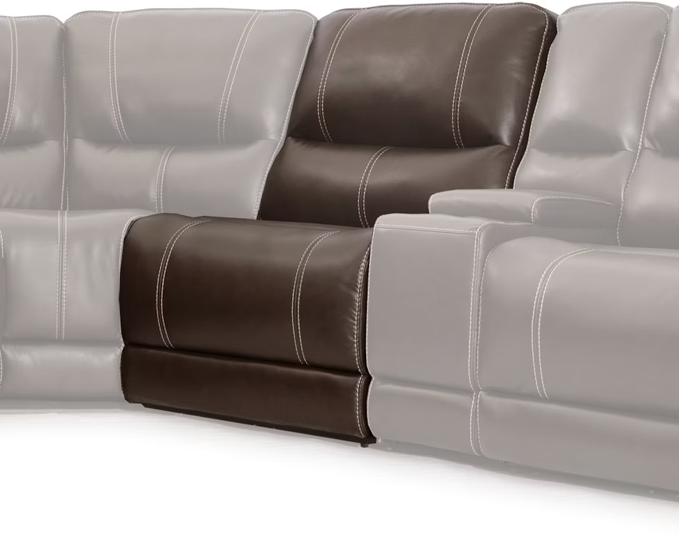 Cabrera Cocoa Sectional Armless Chair