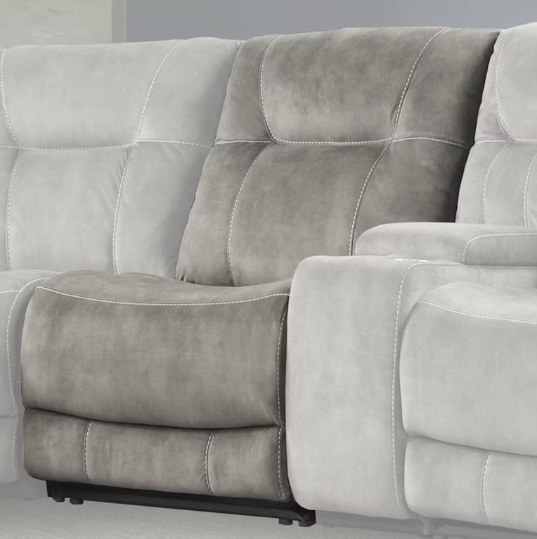 Cooper Shadow Natural Sectional Armless Recliner