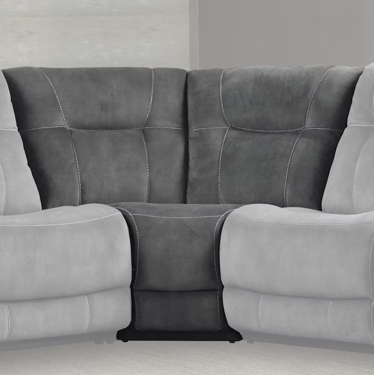 Cooper Shadow Grey Sectional Corner Wedge