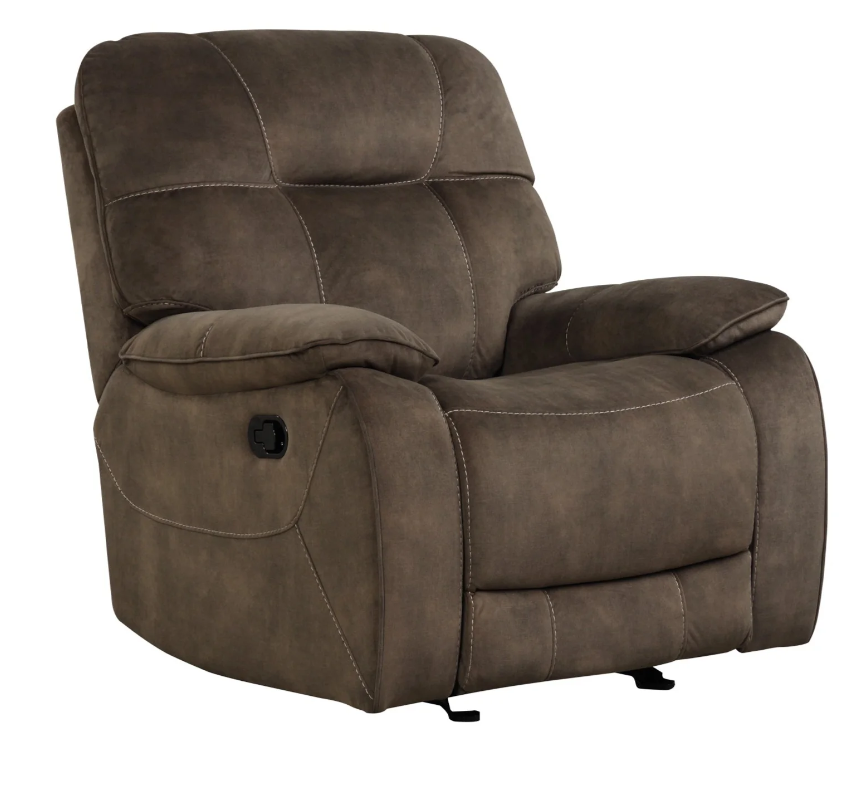 Cooper Shadow Brown Glider Recliner