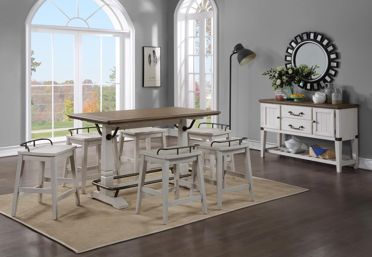Pendleton Counter Height 7PC Dining Set