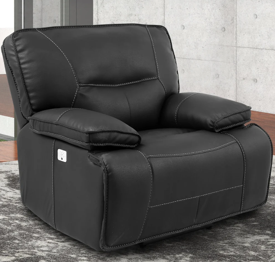 Spartacus Black Power Recliner