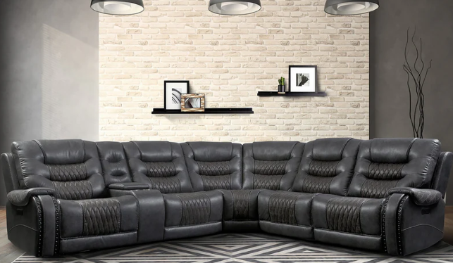 Outlaw Stallion Sectional Armless Recliner