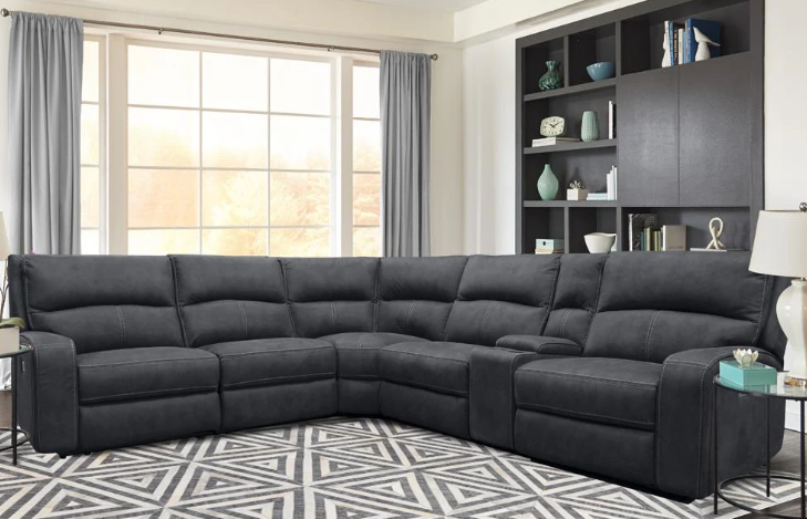 Polaris Slate Sectional Armless Chair