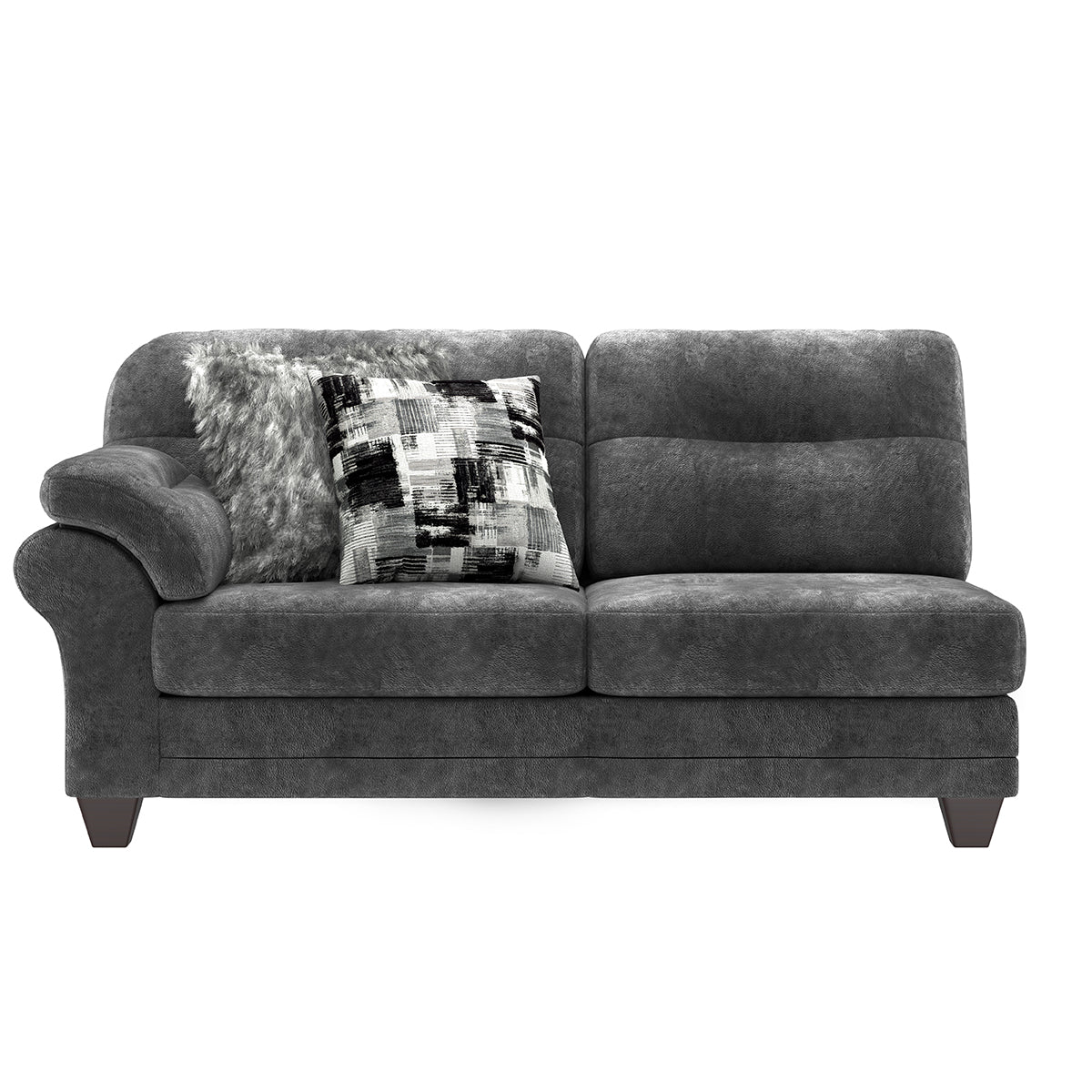 21900 - Wonderland Slate (Sectional) Left Facing Sofa