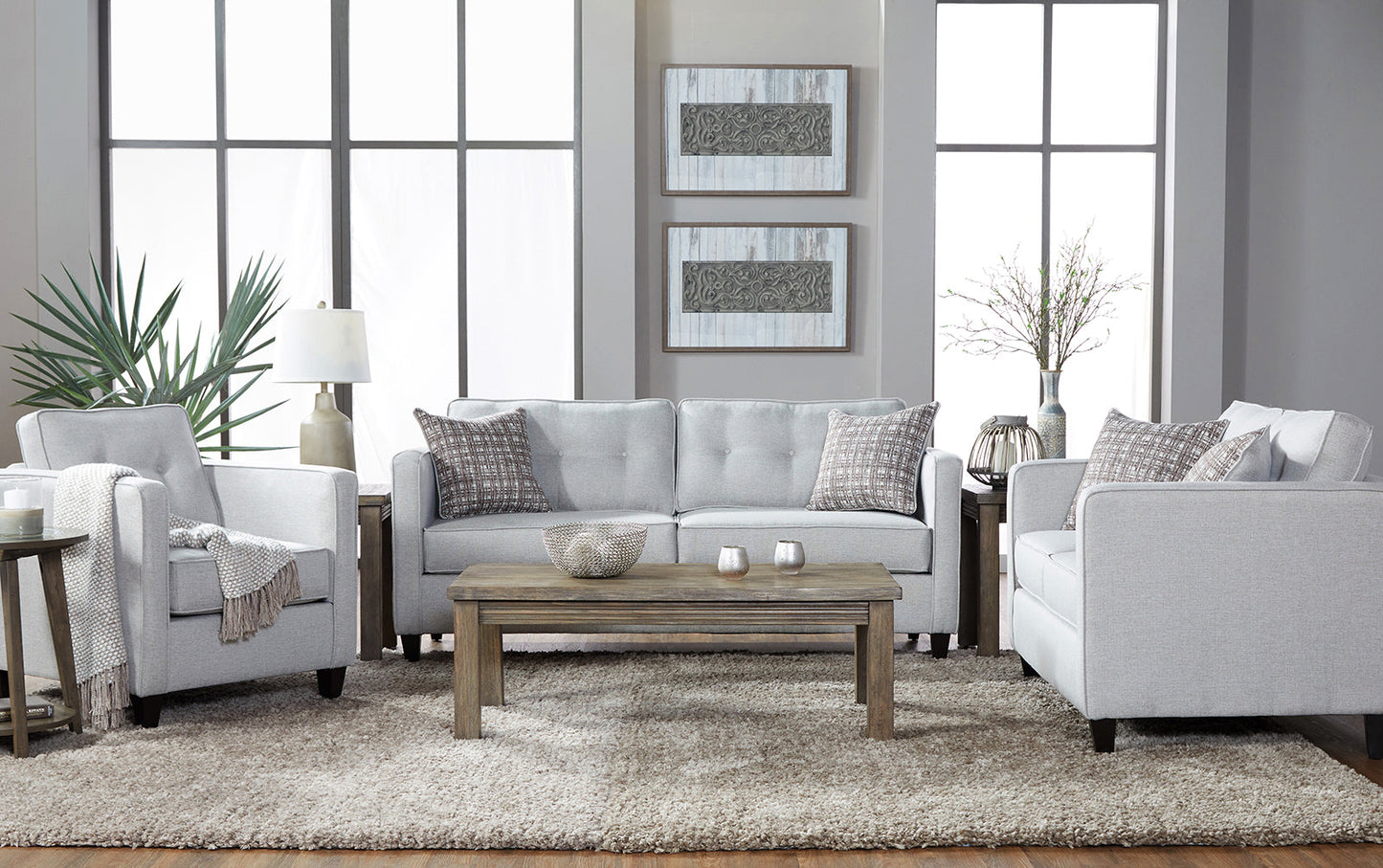 1375 - Cannball Cambric Sofa