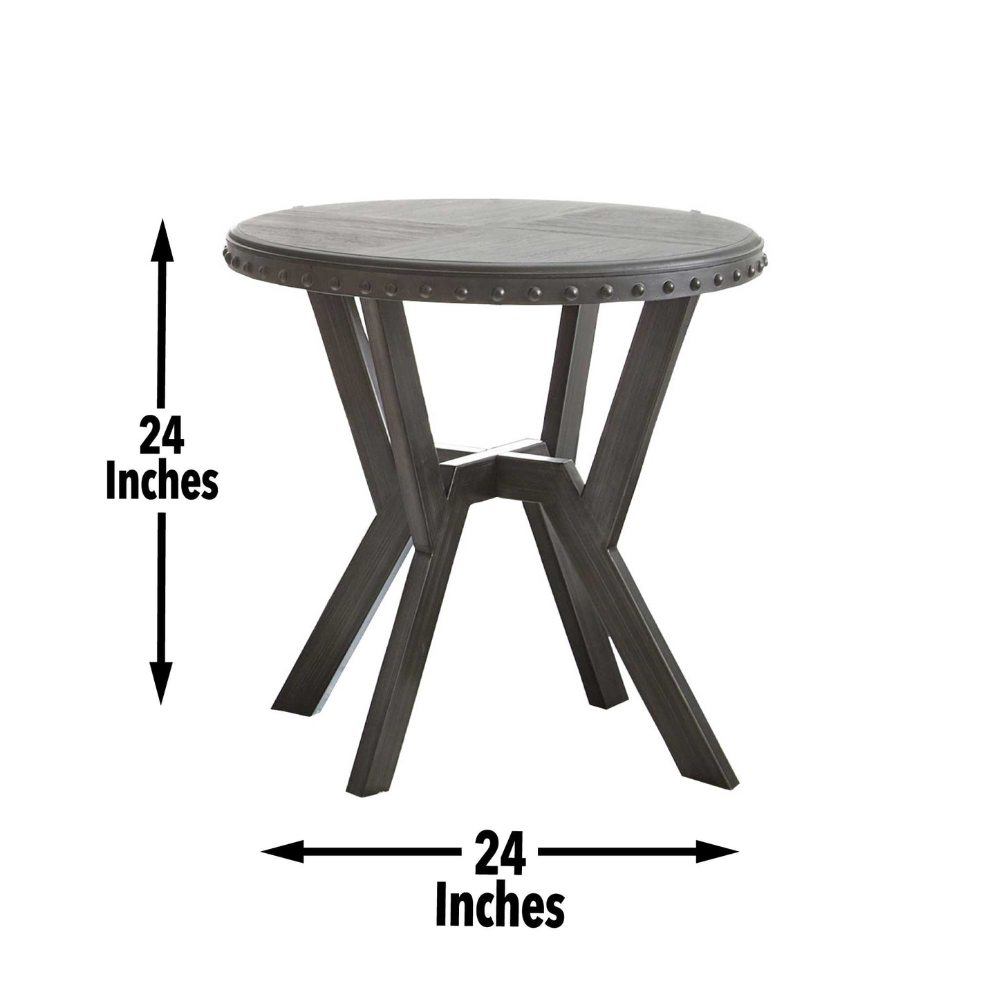 Alamo Round End Table