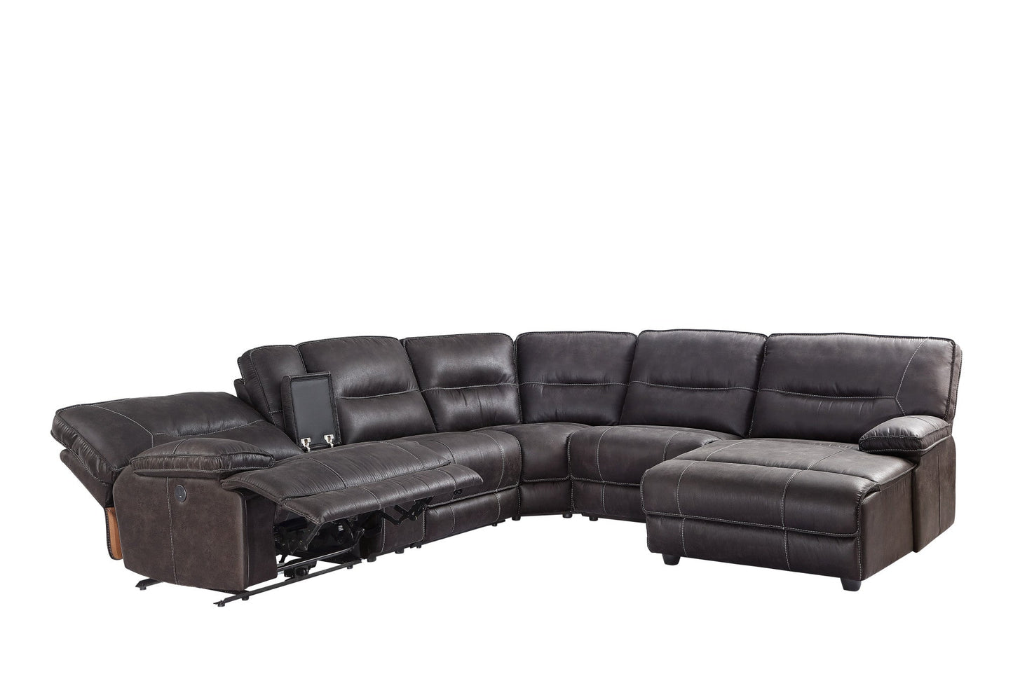 Ogden Sectional RAF Chaise Granite