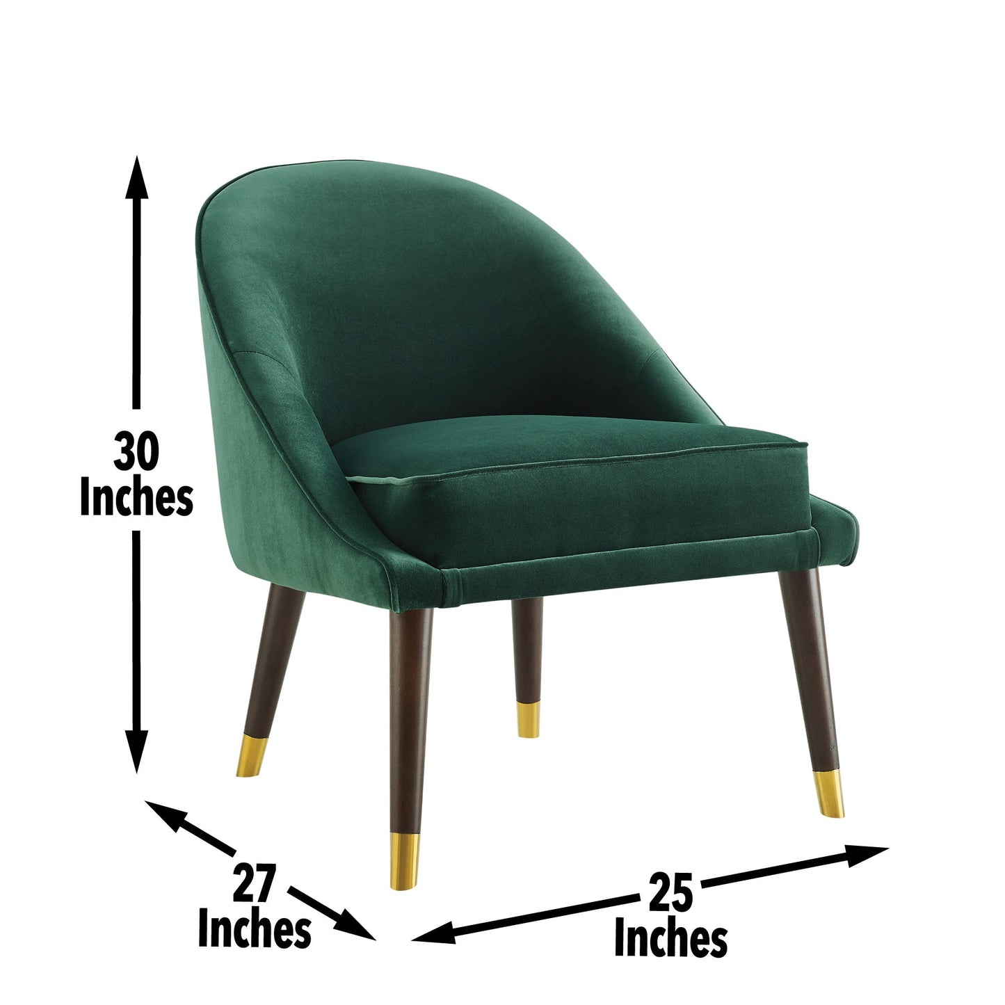 Avalon Velvet Accent Chair
