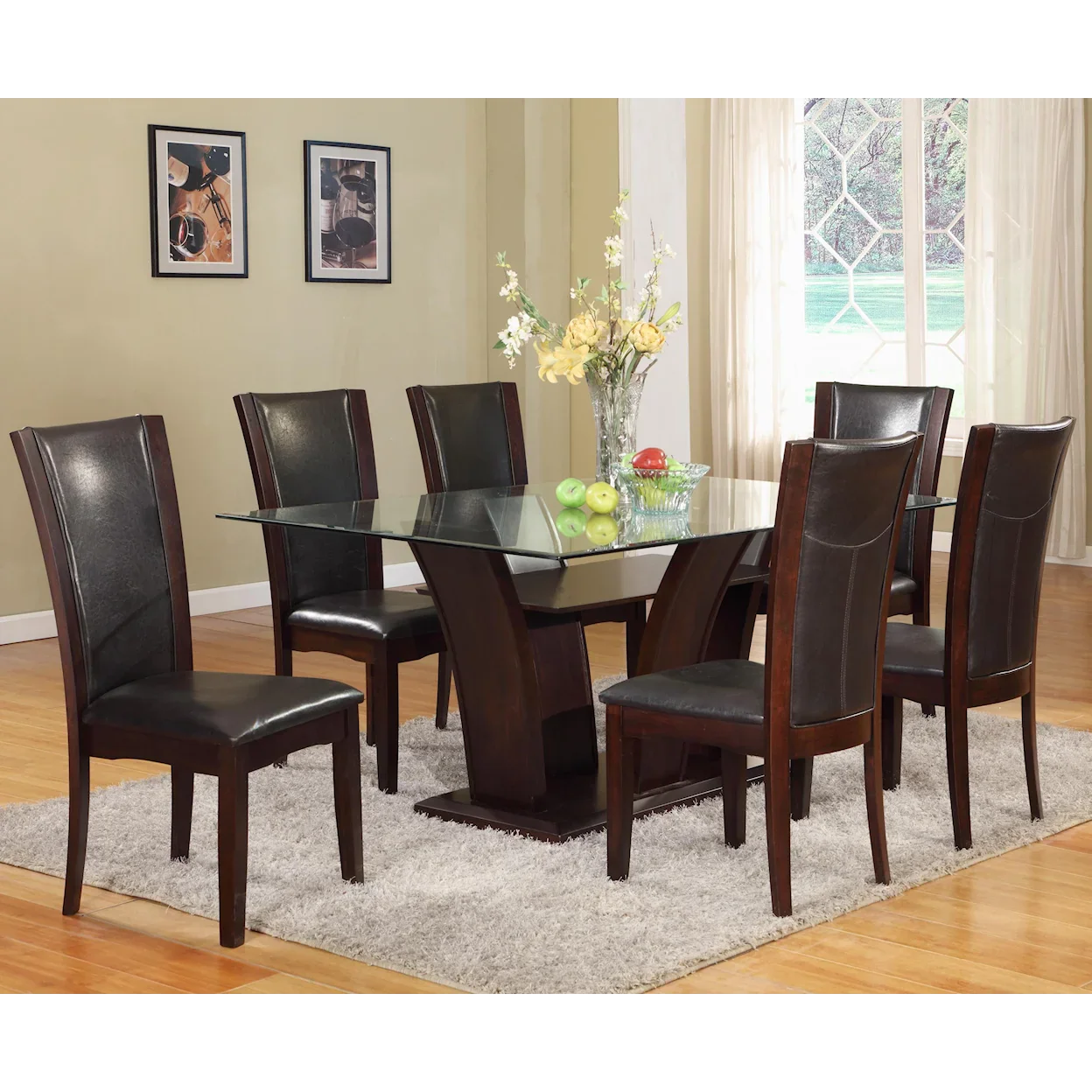 CAMEILA ESPRESSO SIDE CHAIR
