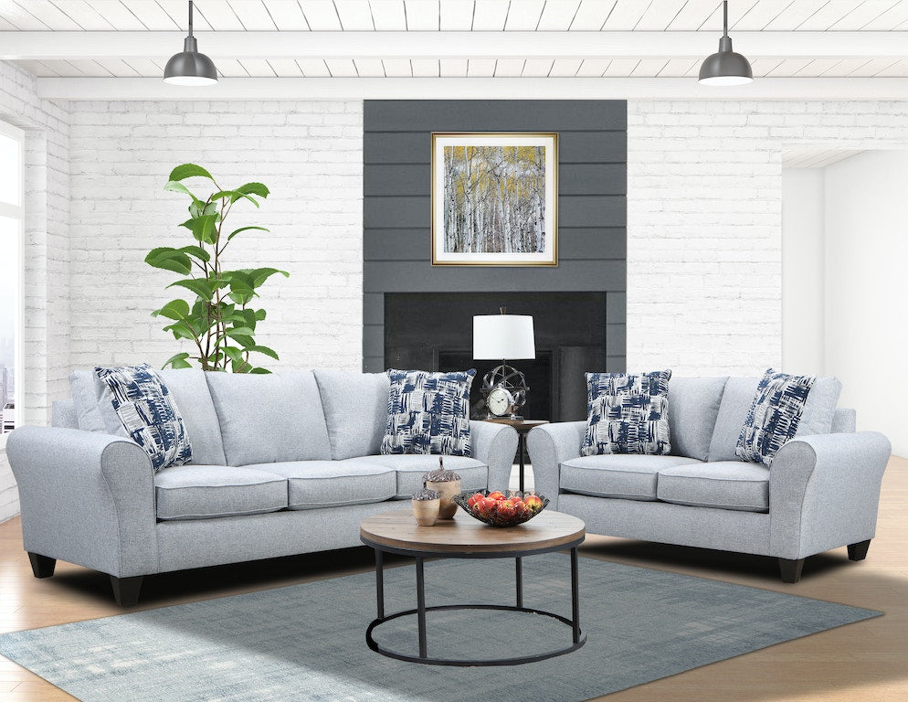 2260 Style Lite - Dahlia (Cobble Silver) Loveseat