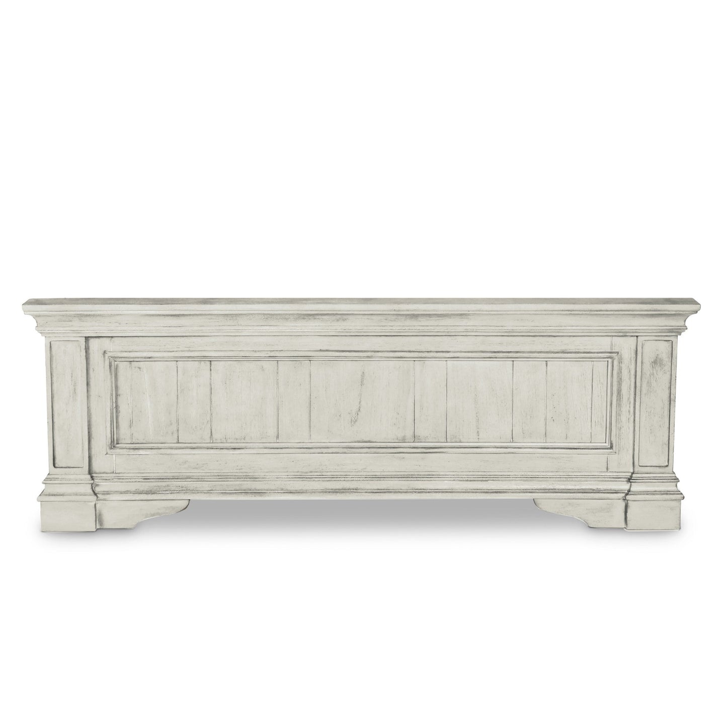 Highland Park Cathedral White Queen Footboard