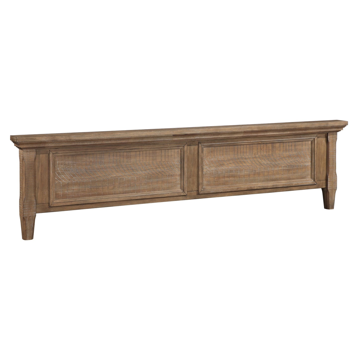 Riverdale Driftwood King Panel Footboard w/ Slats