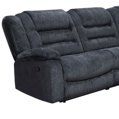 Bolton Misty Storm Sectional Power Sectional Left Arm Facing Recliner