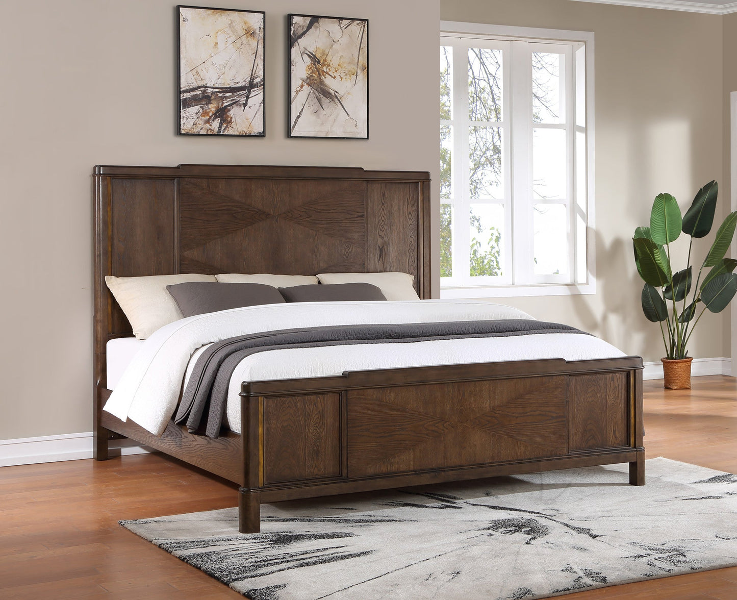 Milan 4 Piece King Bedroom Set