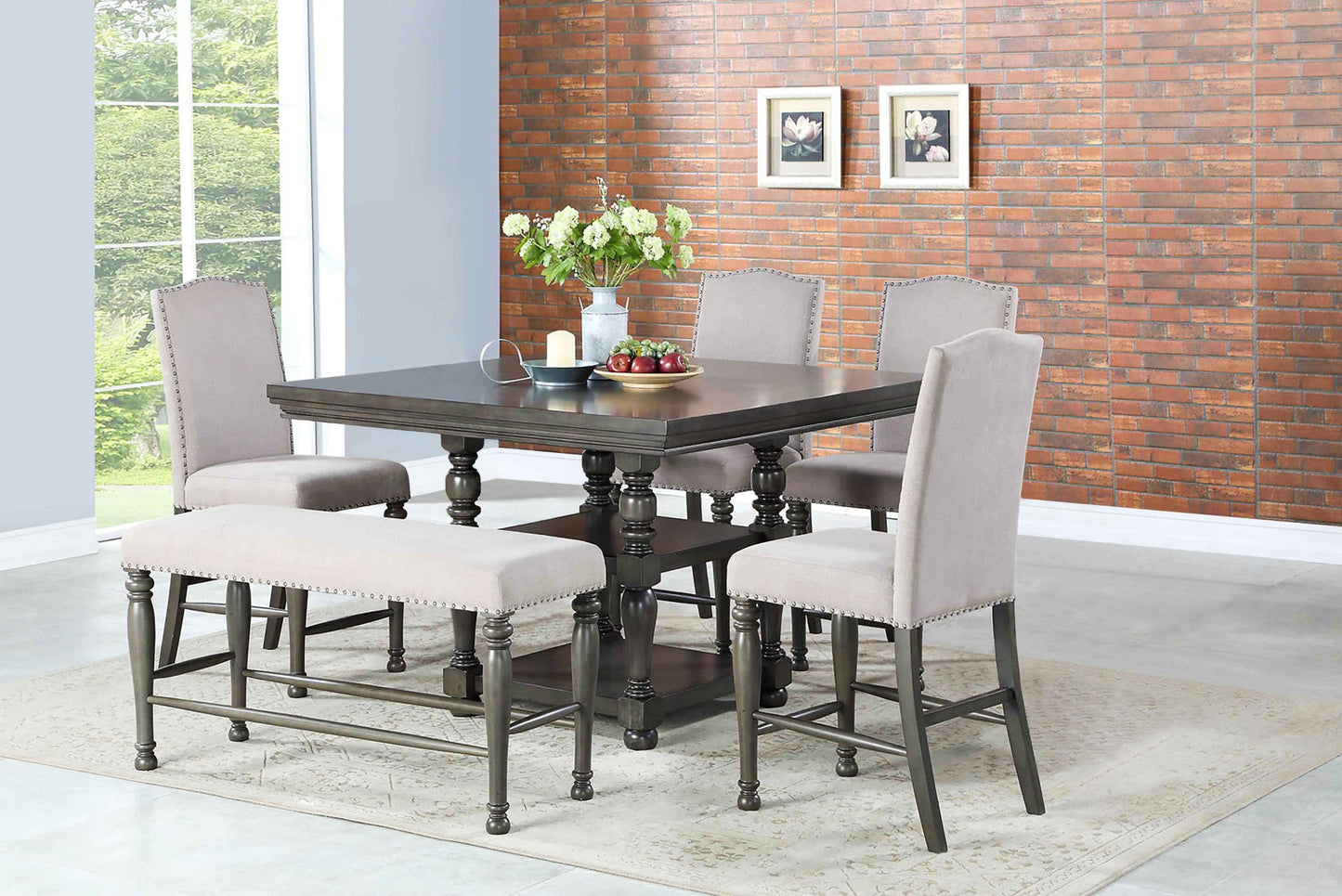 Caswell Dining Set 7pc
