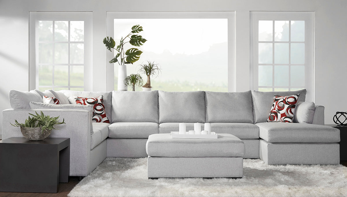 13500 - Magick Howlite (Sectional) Right Facing CHAISE