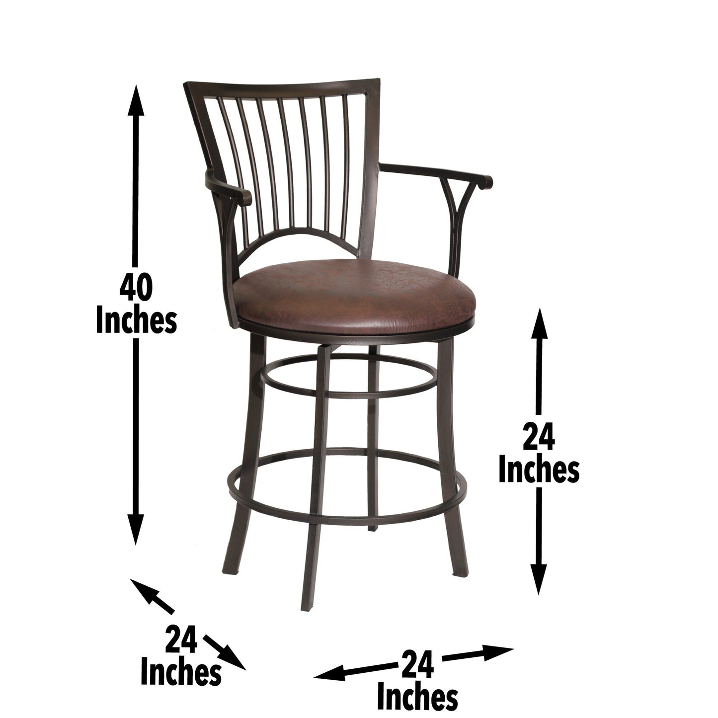 Bayview Swivel Counter Stool