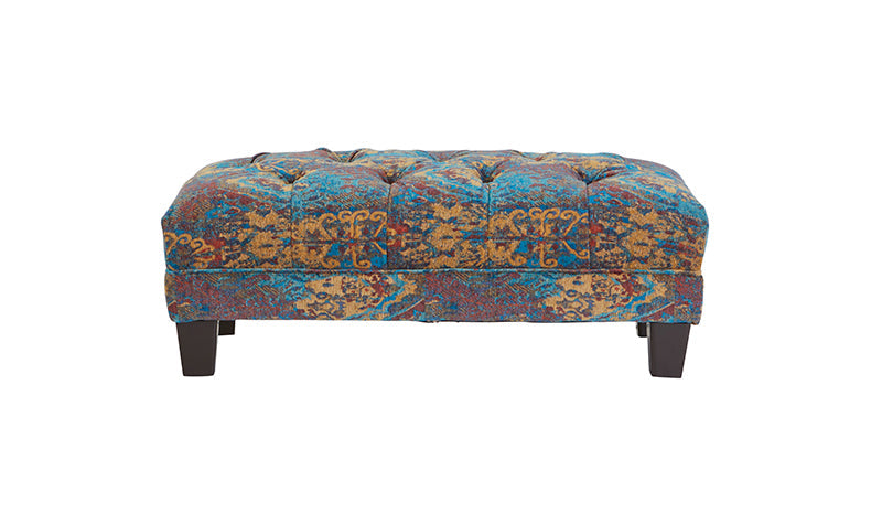 22700 - Turkish Gemstone Ottoman