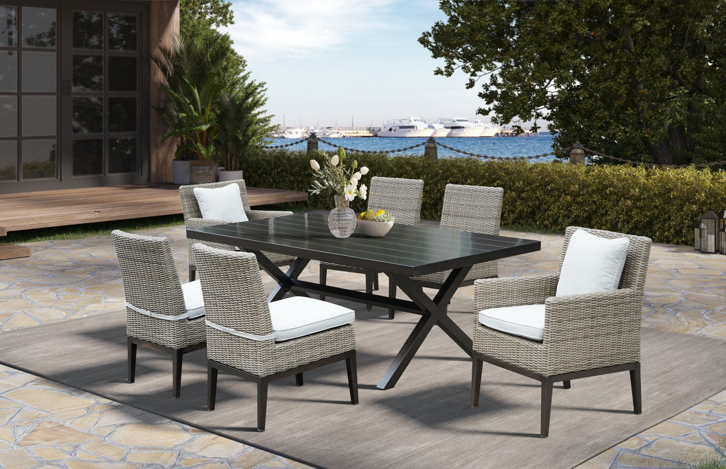 Marina Outdoor Dining 7pc Set