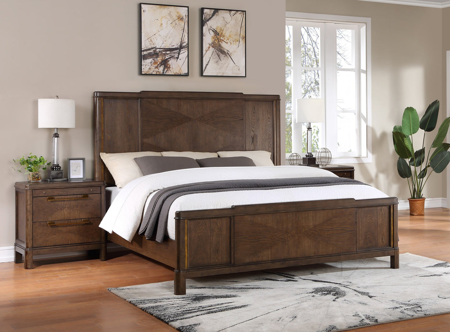 Milan King Bed