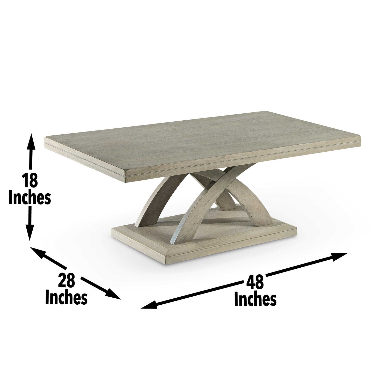 Jocelyn Grey Cocktail Table