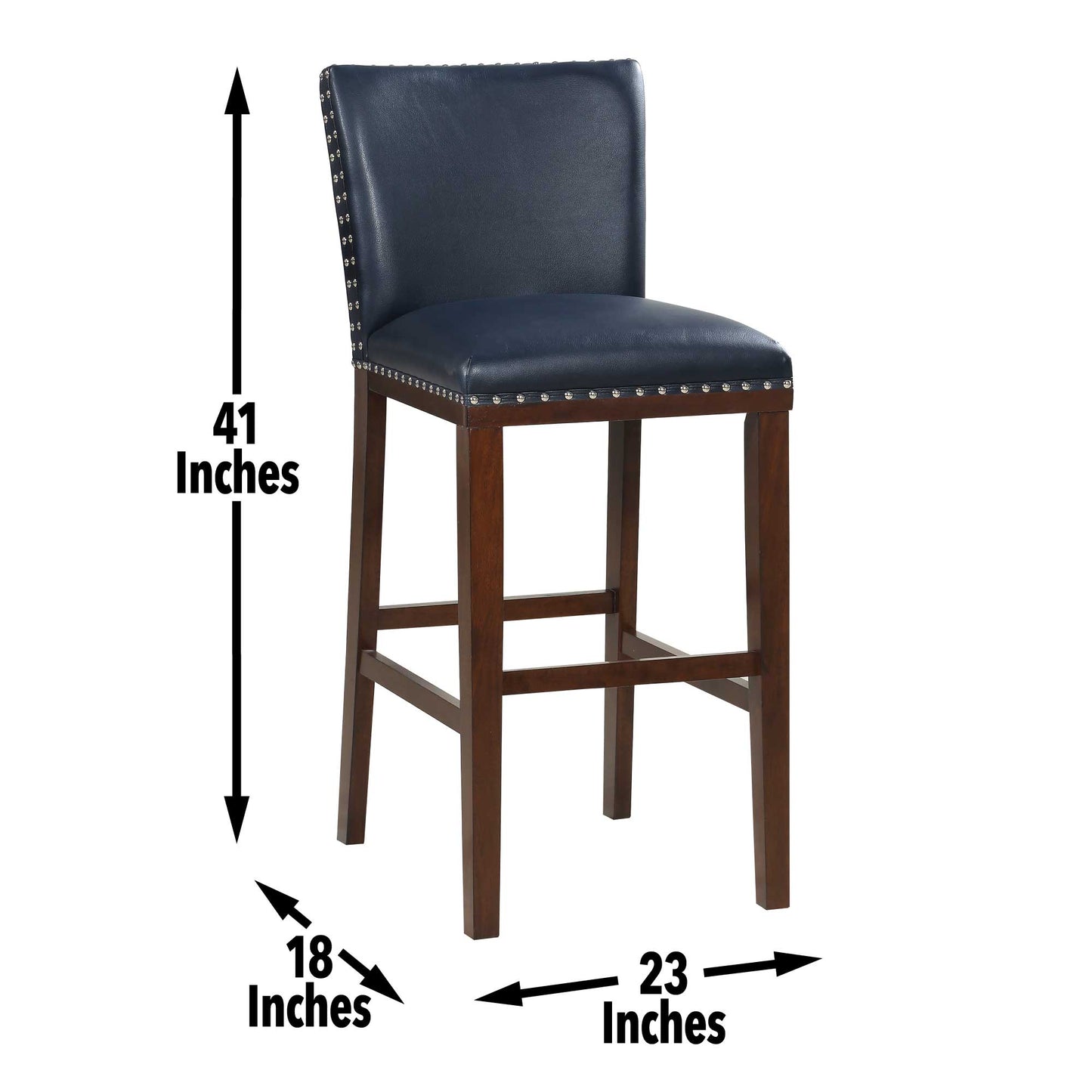 Tiffany KD Bar Chair Navy