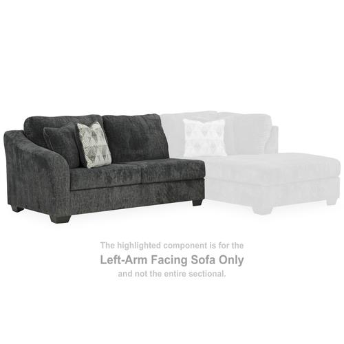 Biddeford Onyx Sectional LAF Sofa