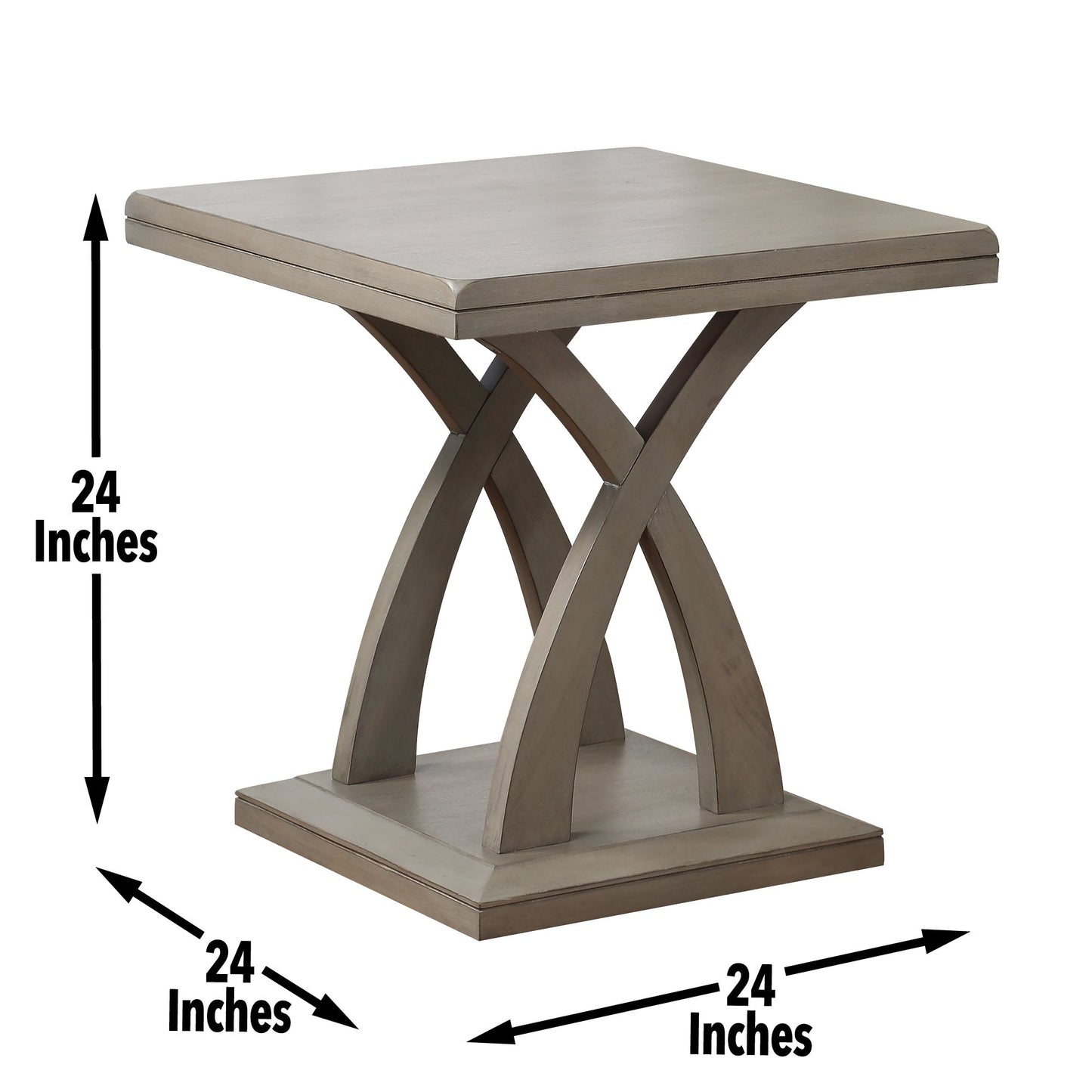 Jocelyn Grey End Table