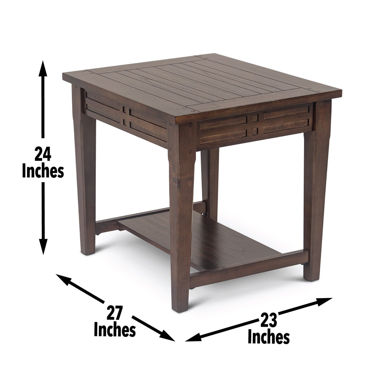 Crestline End Table23"x27"x24"