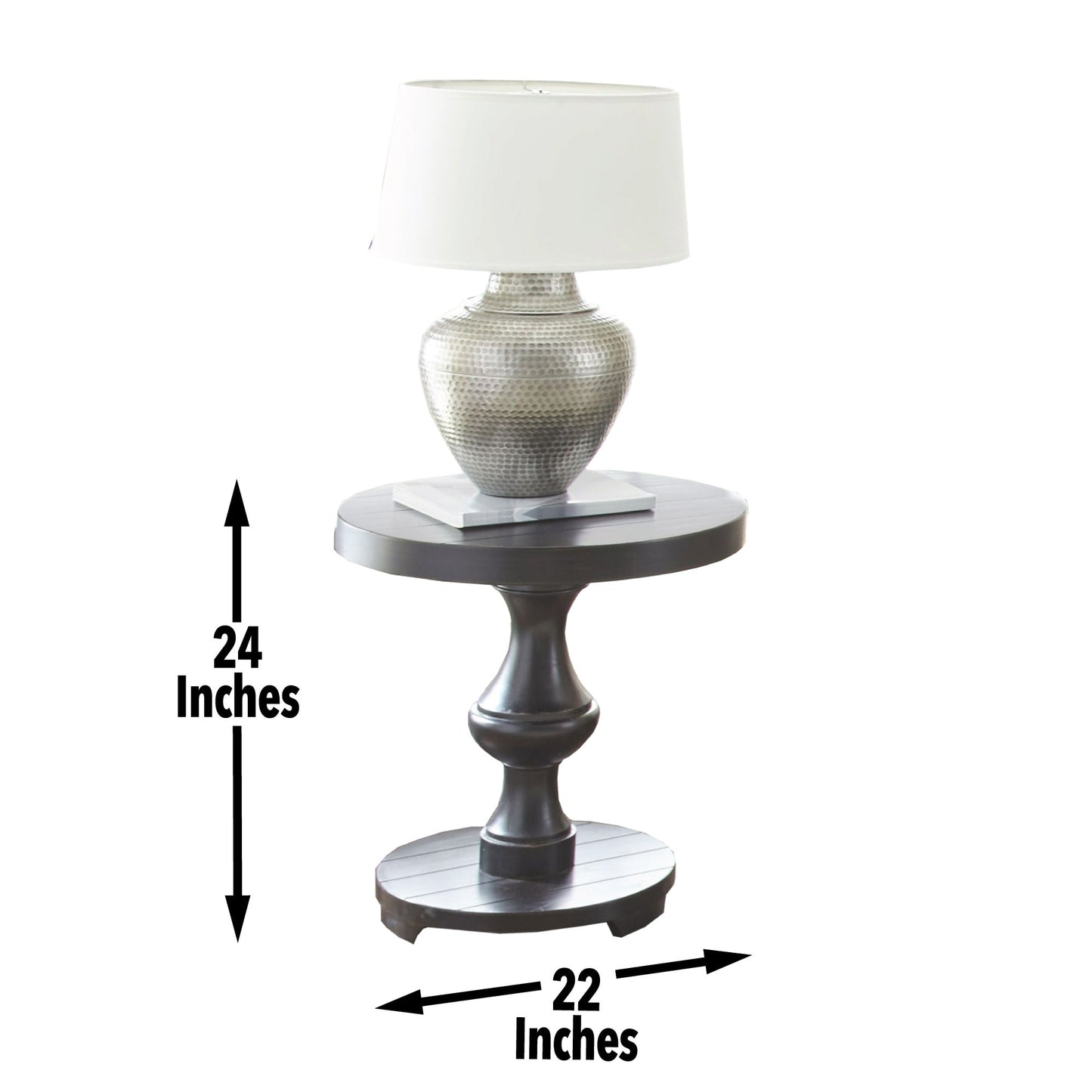 Dory Round End Table