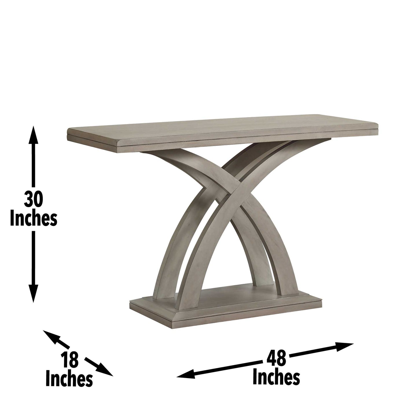 Jocelyn Grey Sofa Table