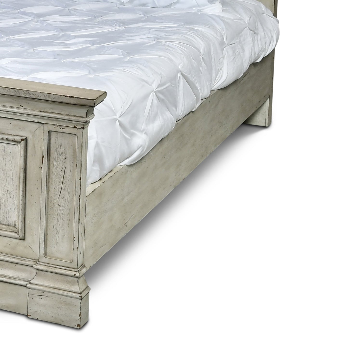 Highland Park Cathedral White Rail for King or Queen