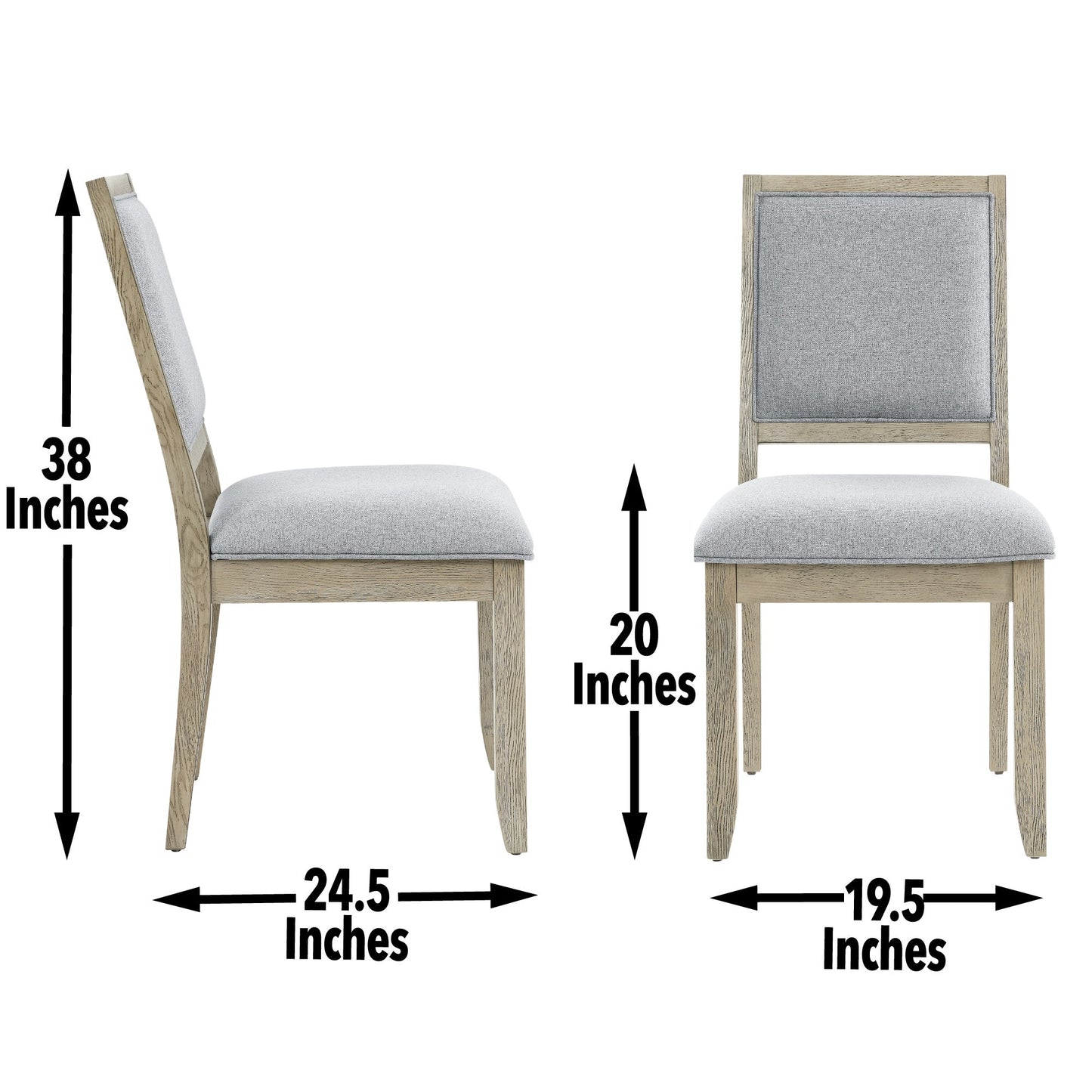 Carena Side Chair, Gray